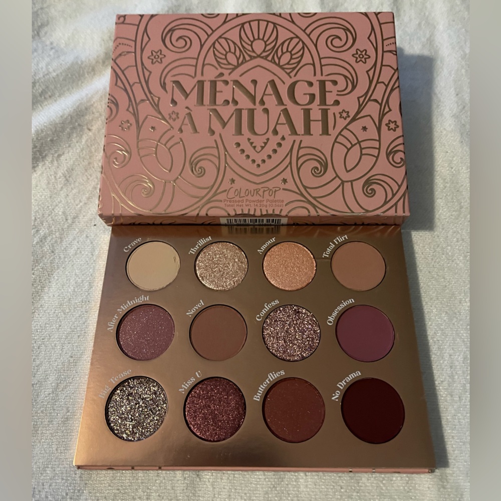 Colourpop: Menage Muah Eyeshadow Palette